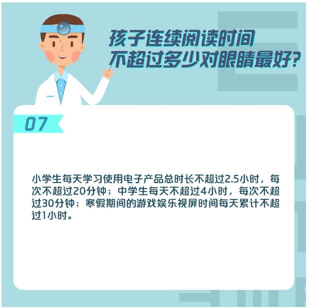 这个假期，孩子的视力还好吗？_16