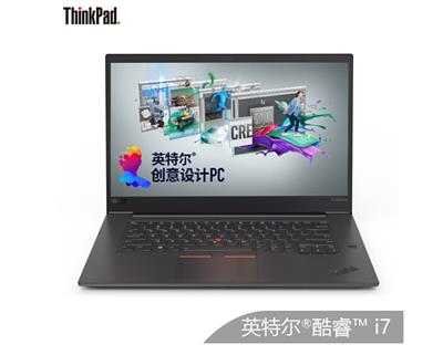 联想ThinkPad X1隐士（02CD）15.6英寸轻薄笔记本电脑(i7-8750H 16G 512GSSD GTX1050Ti Max-Q 4G独显 4K)
